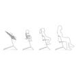 Chaise haute LEMO 4en1 SET ALL WHITE CYBEX - 5
