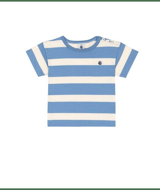 Tee shirt manches courtes alaska/avalanche 6 mois PETIT BATEAU
