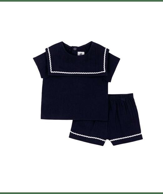 Ensemble 2 pieces sans manche oking 36 mois PETIT BATEAU