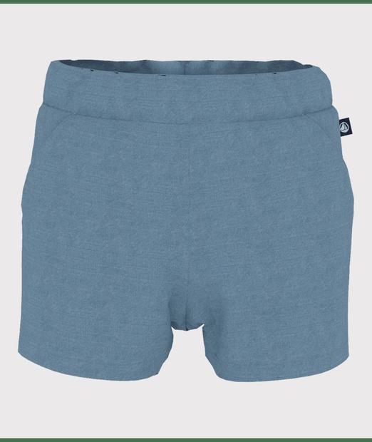 Short denim clair 12 mois PETIT BATEAU