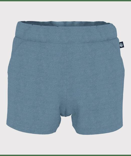 Short denim clair 6 mois PETIT BATEAU