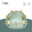 Tente anti-UV rafraîchissante  Moov & Protect Green lagoon  BABYMOOV - 4
