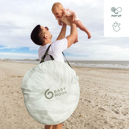 Tente anti-UV rafraîchissante  Moov & Protect Green lagoon  BABYMOOV - 6