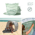Tente anti-UV rafraîchissante  Moov & Protect Green lagoon  BABYMOOV - 5