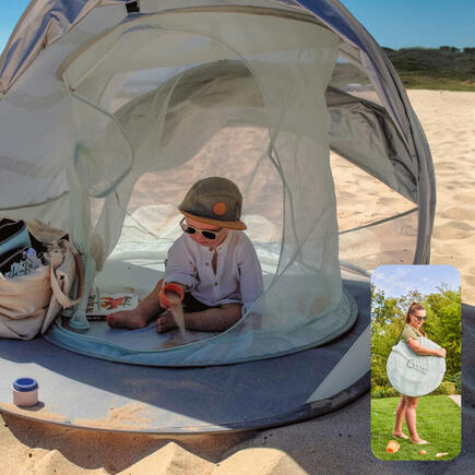 Tente anti-UV rafraîchissante  Moov & Protect Green lagoon  BABYMOOV - 8