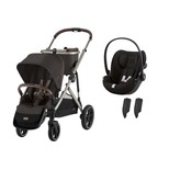 Poussette Duo GAZELLE S Chocolate Brown + CLOUD G i-Size Magic Black
