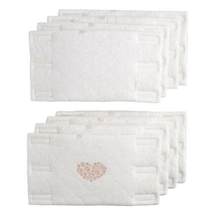 Protections de barreaux X8 Petit Cœur - Beige  SAUTHON Baby déco