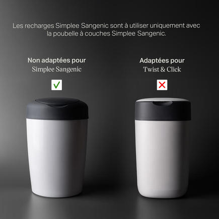 Recharge pour poubelle à couches Simplee TOMMEE TIPPEE - 2