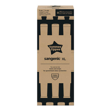Poubelle à couches Twist & Click XL Blanc + 1 recharge TOMMEE TIPPEE - 8