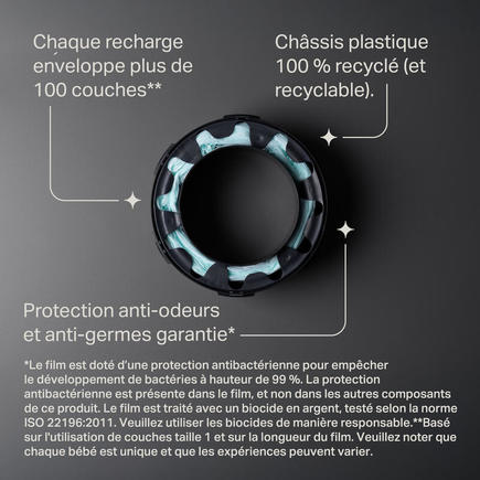 Lot de 3 recharges de poubelle à couches Twist & Click TOMMEE TIPPEE - 9