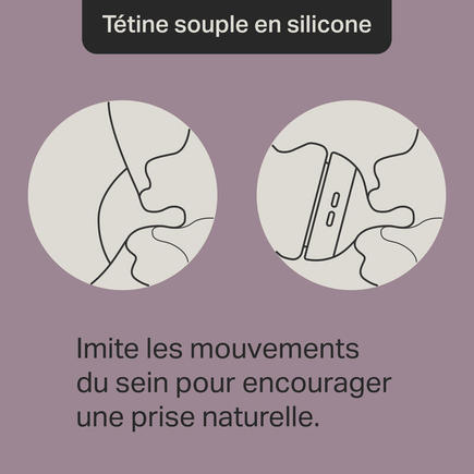 Biberon verre anti-colique Natural Start 250ml TOMMEE TIPPEE - 5