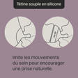 Biberon verre anti-colique Natural Start 250ml TOMMEE TIPPEE - 5