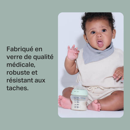 Biberon verre anti-colique Natural Start 250ml TOMMEE TIPPEE - 2