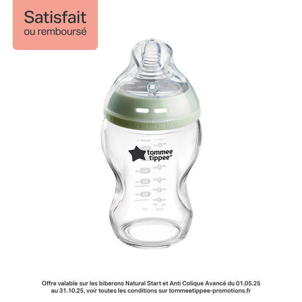 Biberon verre anti-colique Natural Start 250ml TOMMEE TIPPEE - 3