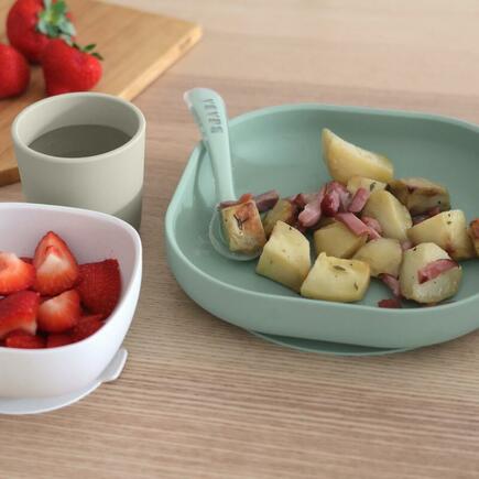 Coffret Repas Silicone 4 Pièce - Sage Green BEABA - 7