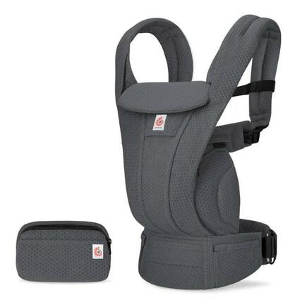 Porte bébé Omni Deluxe Mesh Gris Anthracite ERGOBABY