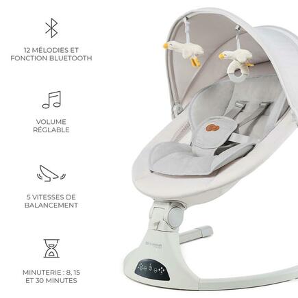 Balancelle-transat TULSY beige  KINDERKRAFT - 10