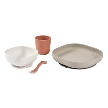 Coffret Repas Silicone 4 Pièce - Terracotta  BEABA - 6