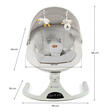 Balancelle-transat TULSY beige  KINDERKRAFT - 12