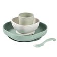 Coffret Repas Silicone 4 Pièce - Sage Green BEABA - 2