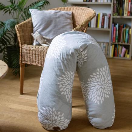 Coussin Big Flopsy™ - Jersey De Coton - Flower Gris BEABA - 7