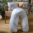 Coussin Big Flopsy™ - Jersey De Coton - Flower Gris BEABA - 7