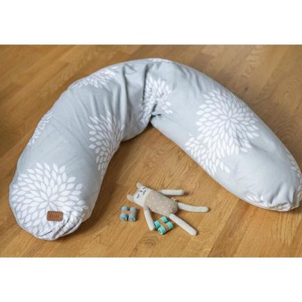 Coussin Big Flopsy™ - Jersey De Coton - Flower Gris BEABA - 6