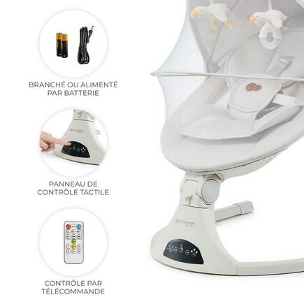 Balancelle-transat TULSY beige  KINDERKRAFT - 5