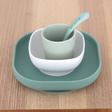 Coffret Repas Silicone 4 Pièce - Sage Green BEABA - 6