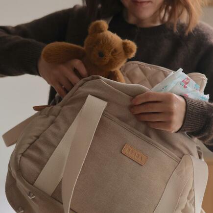 Sac à langer Paris Eco - Terre d'Argile - Gazelle chiné BEABA - 7