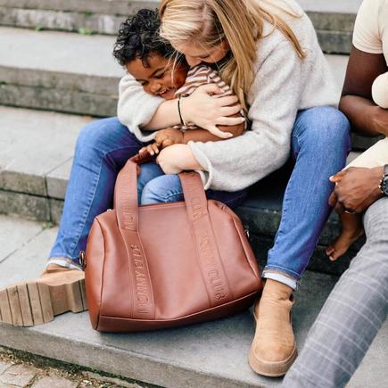 Sac à Langer Mommy Club  - Signature - Simili - Dark Brown CHILDHOME - 3