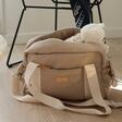 Sac à langer Paris Eco - Terre d'Argile - Gazelle chiné BEABA - 4