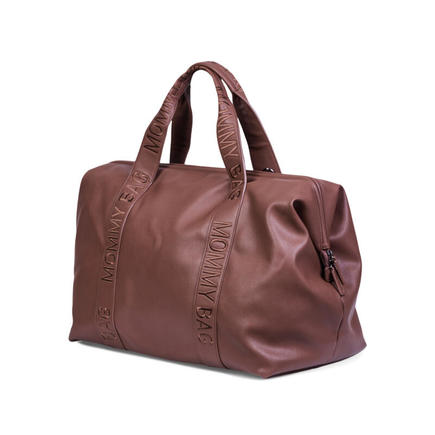 Sac à Langer Mommy Bag  - Signature - Simili - Dark Brown CHILDHOME - 3