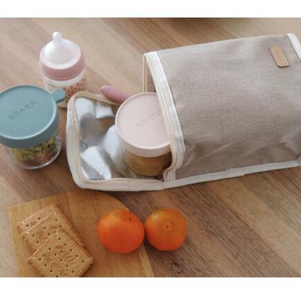 Pochette repas isotherme - éco-conçue - Gazelle chiné BEABA - 4