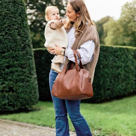 Sac à Langer Mommy Club  - Signature - Simili - Dark Brown CHILDHOME - 6
