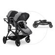 Poussette double Atlantic Twin Mélange Grey HAUCK - 9
