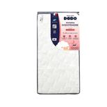 Matelas DODOTENDRE (face été/face hiver) 60x120 cm Blanc/Anthracite