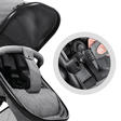 Poussette double Atlantic Twin Mélange Grey HAUCK - 13