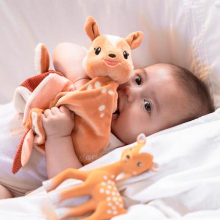 Doudou Fanfan le faon Multicolore VULLI - 3