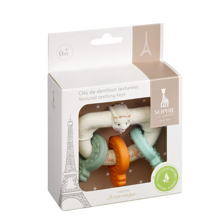 Clés de dentition texturées Sophie la girafe Multicolore VULLI - 3