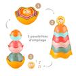 Bols empilables Sophie la girafe Multicolore VULLI - 2