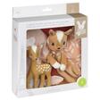 Coffret Fanfan le faon et son doudou Multicolore VULLI