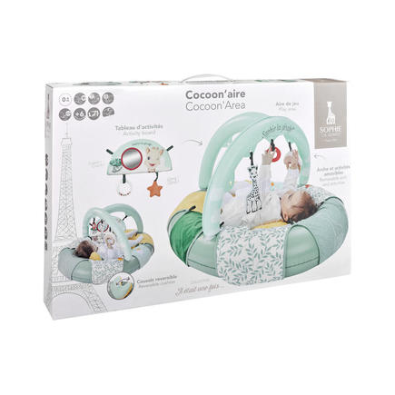 Tapis d'éveil Cocoon'aire Sophie la girafe Multicolore VULLI - 4