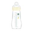 Biberon en verre 260ml Débit 2 0-6m Lin MAM