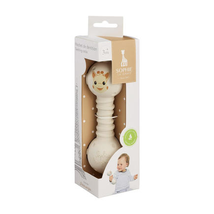 Hochet de dentition en caoutchouc Sophie la girafe Blanc VULLI - 4