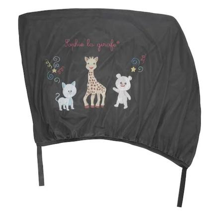 Lots de 2 pare-soleils chaussette Sophie la girafe Noir VULLI - 5
