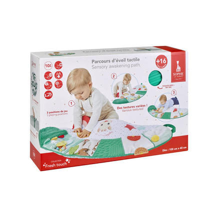 Parcours d'éveil tactile Sophie la girafe Multicolore VULLI - 7