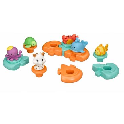 Puzzle de bain Sophie la girafe Multicolore VULLI - 2