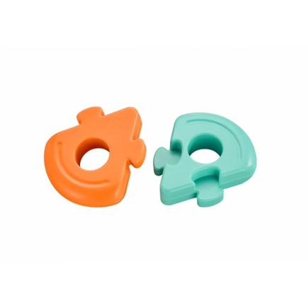 Puzzle de bain Sophie la girafe Multicolore VULLI - 3