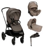 Poussette TRIV LX + Siège-auto ARRA FLEX + Nacelle Lytl Thunder + Base Curv offerte